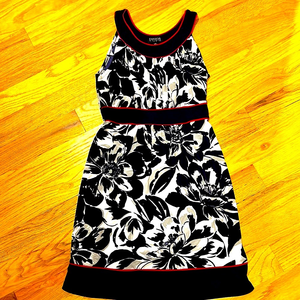Enfocus  red white and blue🇺🇸 summer dress